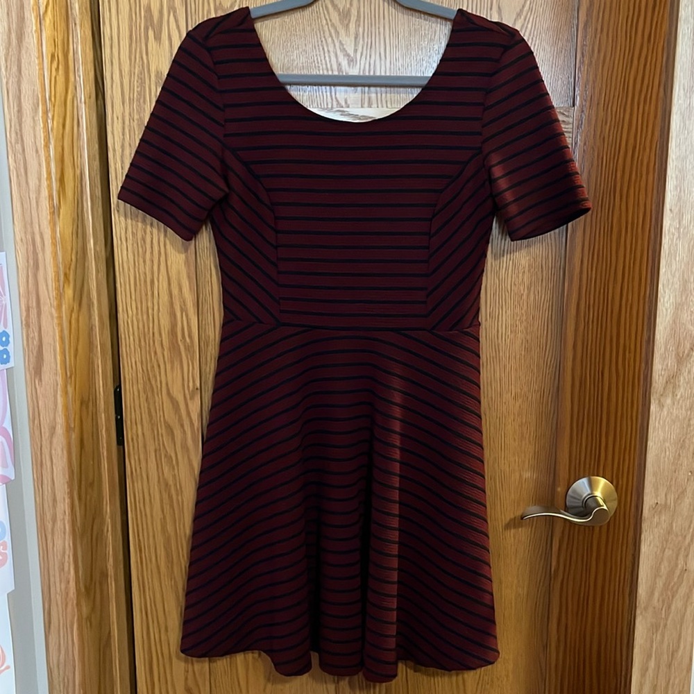 Maroon Dress